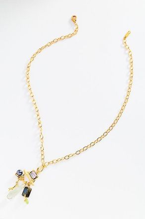 Chan Luu Branch Crystal Charms Necklace