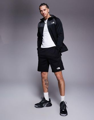 The North Face Mountain Athletics - Pantaloncini in pile tecnico neri-Nero