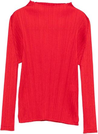 Pleats Please Issey Miyake Camicie Rosso-Donna