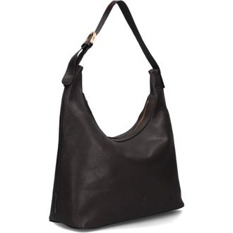Fred De La Bretoniere Gabi Hobo - Dames - Tassen - Zwart - Maat: ONE Size Zijde