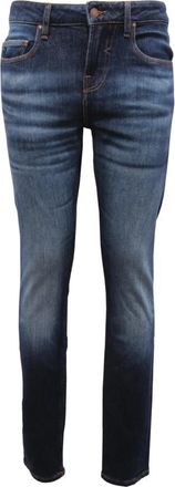 Guess Super Skinny Reborn Denim Broek - Heren - Slim Fit Jeans - Blauw - W28 - Denim - Jeans