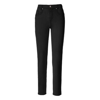 Anna Montana Broeken - Dames - Jeans - Zwart - Maat: 4XL