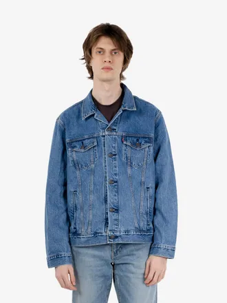 Levi's The trucker jacket washed away - blu