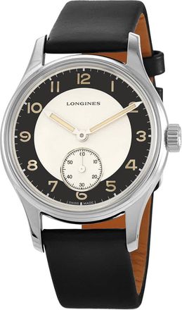 Longines Heritage Classic Tuxedo Automatic Black Dial Mens Watch L2.330.4.93.0