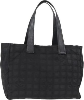 Chanel Pre-owned Tote Bags, female, Black, Size: ONE SIZE Pre-owned Vintage Tote Bag