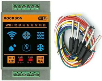 OEM Controlador De Nivel De Agua Con Wifi Para El Hogar, Sensor De Nivel De Agua, Alarma, Sistema De Detecci&oacute;n De Flujo Para Piscinas