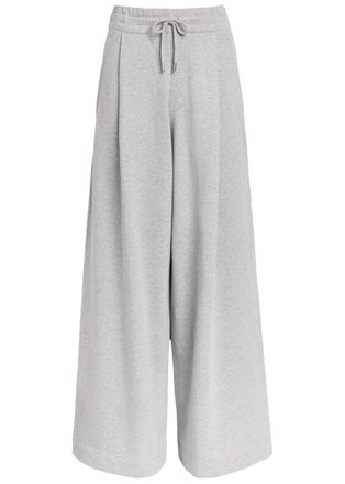Dries Van Noten Hadium Cotton-jersey Trousers - Grey - S (UK8-10 / S)