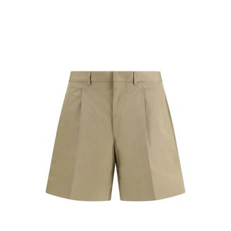 Prada Button Patch Pocket Trousers
