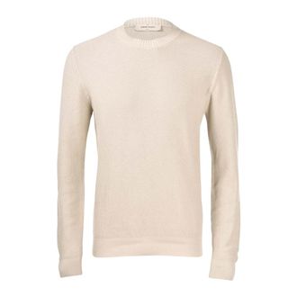 Gran Sasso Heren, Truien, Beige, Maat: L Katoen