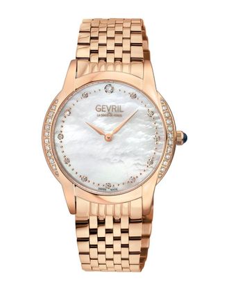 Gevril Group Womens Airolo Diamond Watch