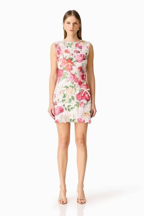 Elliatt Roselle Shift Mini Dress In Pink