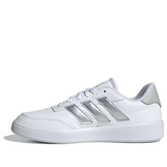 adidas (WMNS) adidas Courtblock Shoes White Silver IF6465