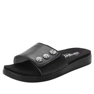 Alegria Womens Lilie Sandal In Black