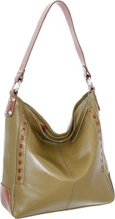Nino Bossi Alyssa Genuine Leather Hobo Bag