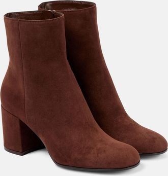 Gianvito Rossi Joelle 70 suede ankle boots