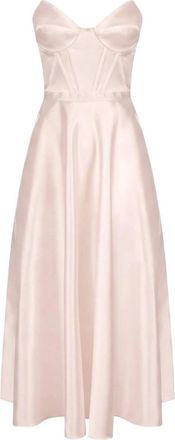Elisabetta Franchi Dames, Jurken, Roze, Maat: XL