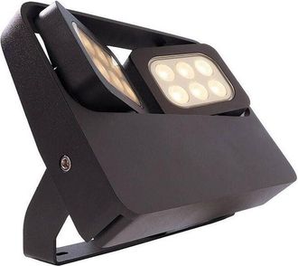 Trade Shop Trade Shop - 12w Led Faretto Diffusore Orientabile Faro Staff Ip65 External Luces