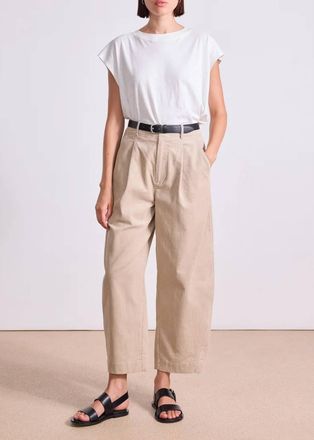 Apiece Apart Bari Corduroy Trouser In Sand
