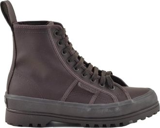 Superga Schoenen - Dames - Veterlaarzen - Bruin - 41 EU - Schoenen