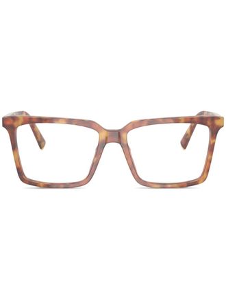 Miu Miu Eyewear Occhiali squadrati - Marrone