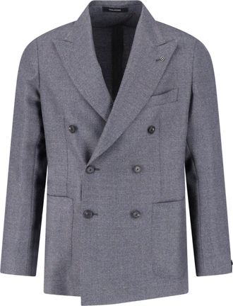 Tagliatore Blazer Doppiopetto In Lana Vergine