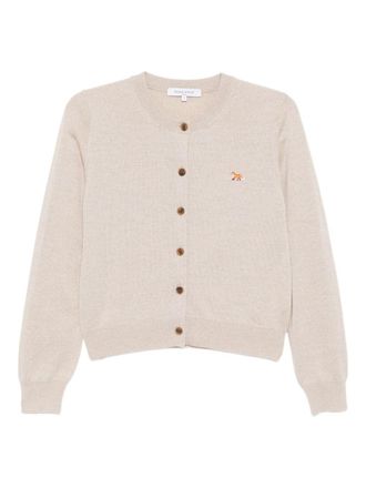 Maison Kitsun&eacute; Baby Fox wollen vest