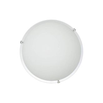 OEM 4 X Plafoniera Dylan 30 1xe27 Lastra Bianco Lucido