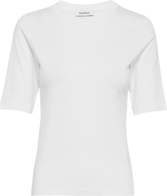 Rodebjer short-sleeve T-shirt - women - Lyocell/Cotton - S - White