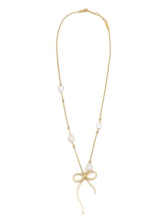 Marni Necklace With Pearls And Bow