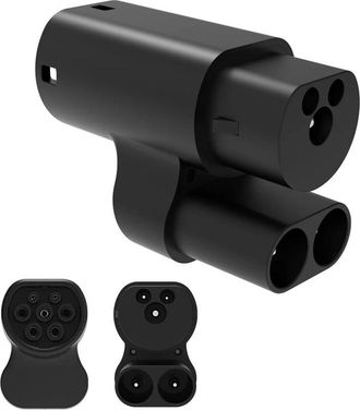 OEM Adaptador De Cargador Ccs2 A Tesla Tipo 2, Compatible Con Los Modelos Tesla S/x (solo Veh&iacute;culos Tesla)