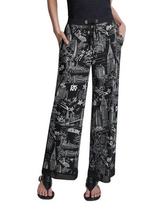 DKNY Printed Drawstring Pant