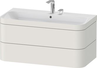 Duravit Duravit Happy D.2 Plus Set De Encastre A Pared, 975x490mm, 2