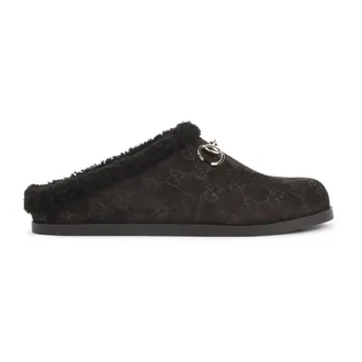 Gucci Mule with Horsebit - female - Gucci - Slippers - Brown - 5 1/2 UK - Shoes