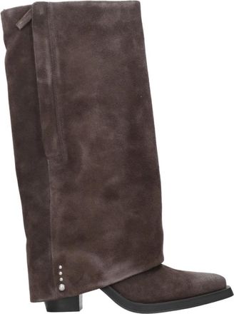 Ash Jackson 02 Mid-Heel Laars - Dames - Cowboylaarzen - Bruin - 37 EU - Leer - Schoenen