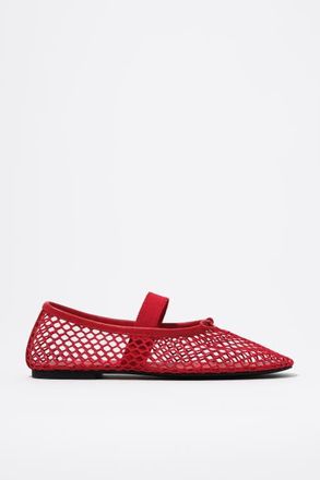 Bimba & Lola Mesh Ballerina in Red at Nordstrom, Size 35