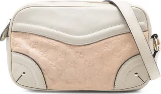 Gucci Pre-owned Gucci Guccissima Crest Shoulder Bag 262900 204991