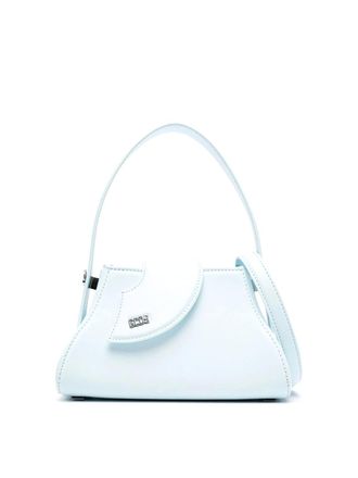 GCDS Comma Leather Small Handbag