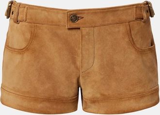 Etro Suede shorts