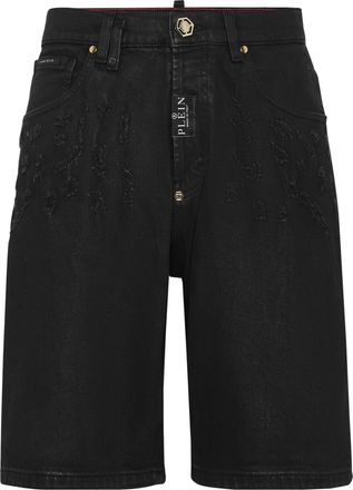 Philipp Plein Denim Korte Broek