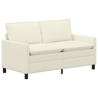 vidaXL Sof&aacute; Crema 156 X 81 X 87,5 Cm Tela Vidaxl