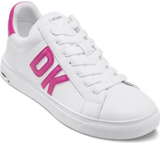 DKNY Abeni Sneaker in White/Pink at Nordstrom, Size 8.5