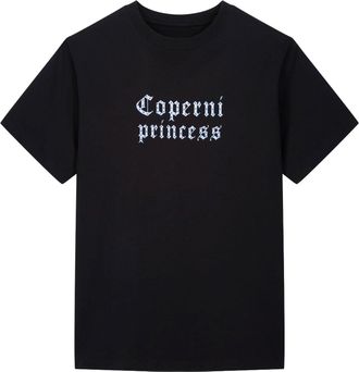Coperni Disney X Coperni Princess Boxy Cotton T-Shirt-Donna