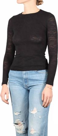 Rodebjer Henna Swirl Shirt In Black