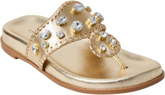 Jack Rogers Jacks Sport Jeweled Leather Sandal