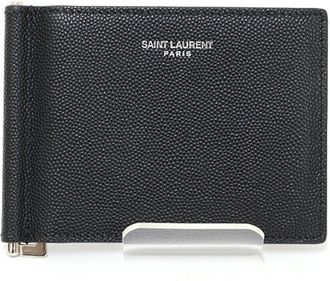 Saint Laurent Black Bill Wallet (Bi-Fold) (Pre-Owned)
