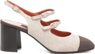 Carel Papaya Slingback Pumps