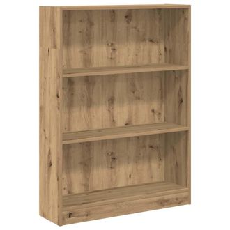 vidaXL Estanter&iacute;a De Madera De Ingenier&iacute;a Roble Artesanal 80x24x109 Cm Vidaxl