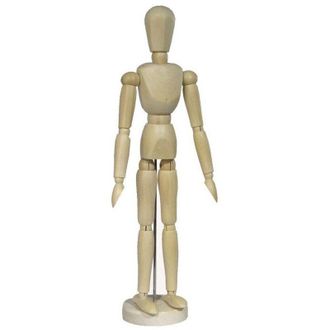 Trade Shop Trade Shop - Manichino 30 Cm Snodabile Man Male In Legno Belle Arts Furnitures For Available Bozetti