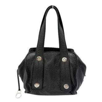 Chanel Pre-owned Handbags, female, Black, Size: ONE SIZE Pre-owned Vintage Handbag