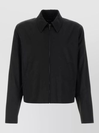 Gucci faille jacket collared design long sleeves